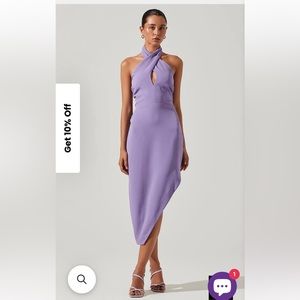 Jodie Dress Lavender astr